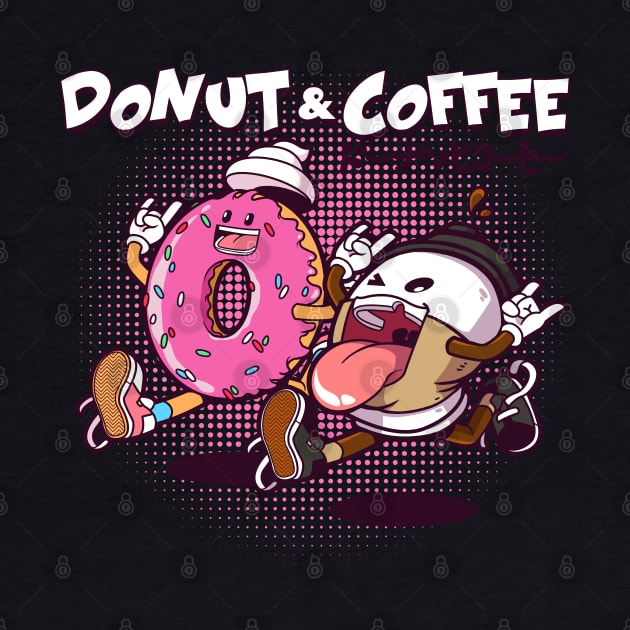 Donut & Coffee by mankeeboi